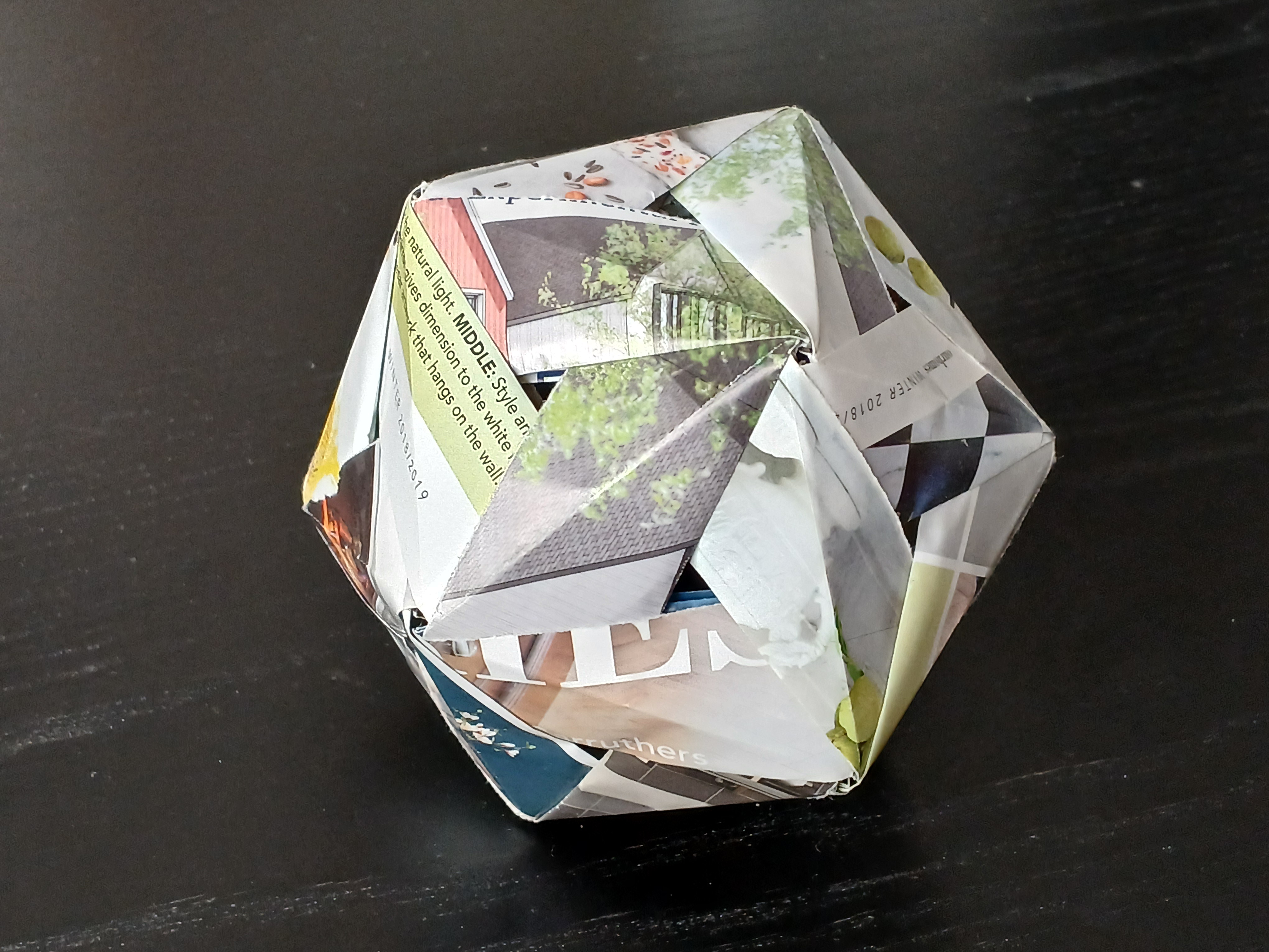 Green Icosahedron