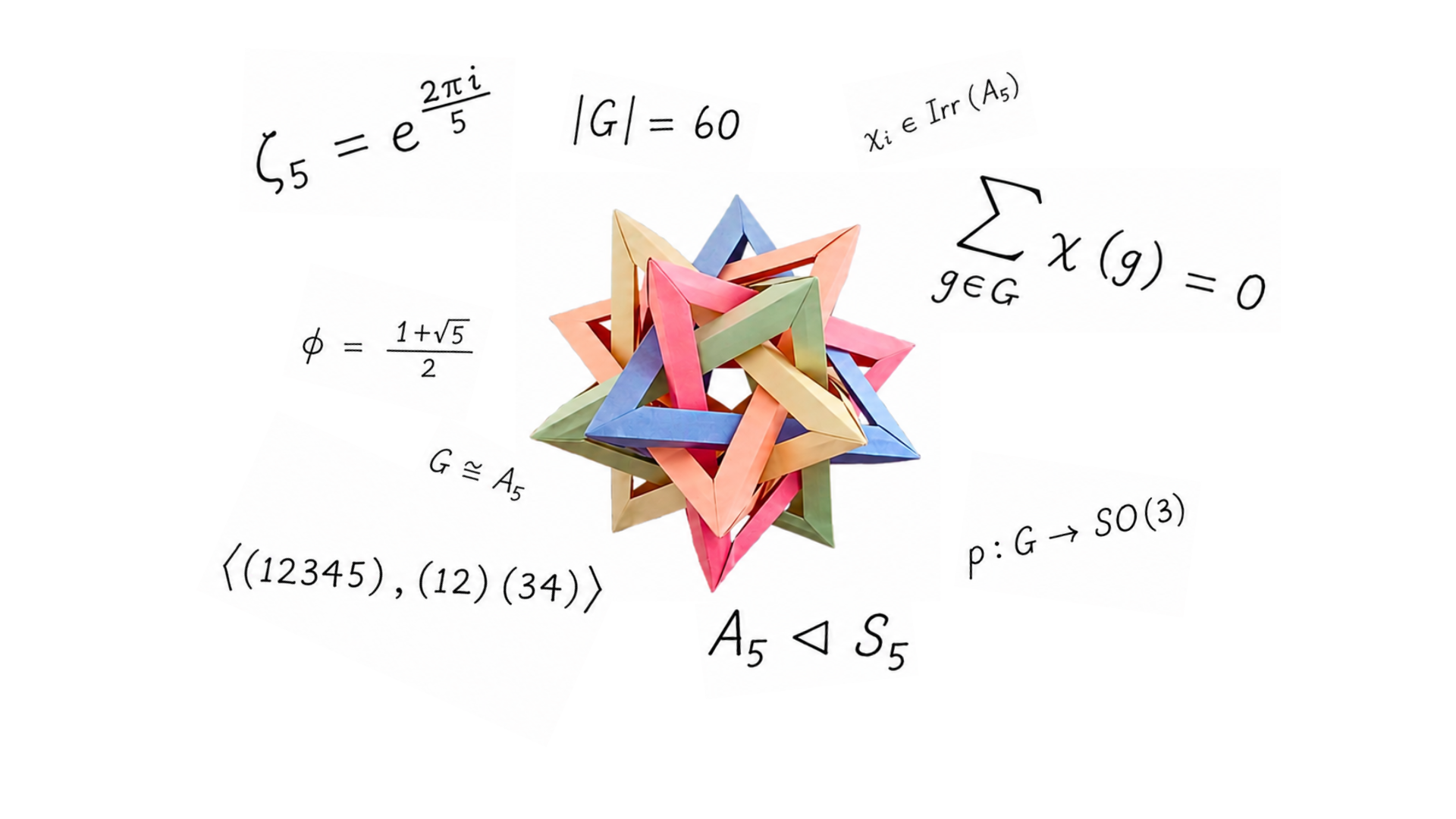 5 Intersecting Tetrahedra